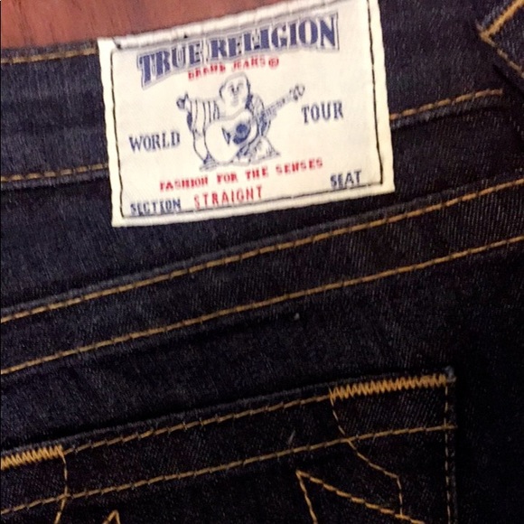 True religion dark wash boot cut denim - Picture 2 of 8